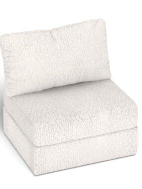 Lovesac Seat Cover Set: Reversible Swiss Diamond Phur / Almond Latticed Velvet
